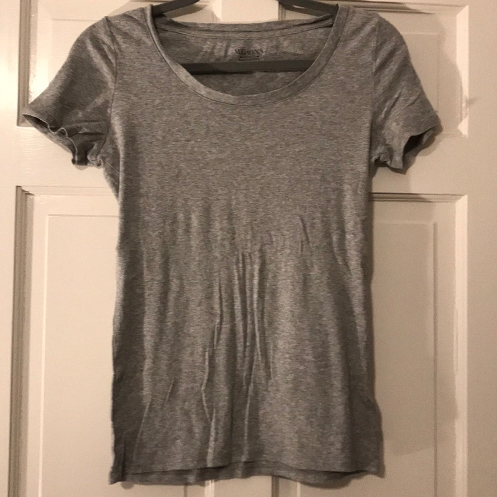 Marona gray knit tee